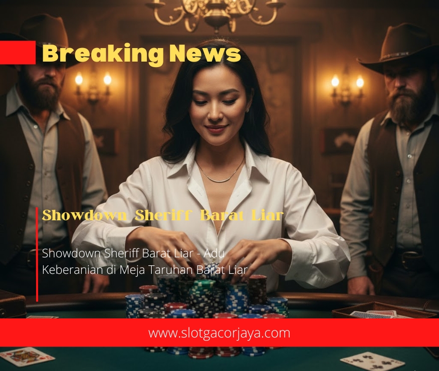 Showdown Sheriff Barat Liar – Adu Keberanian di Meja Taruhan Barat Liar